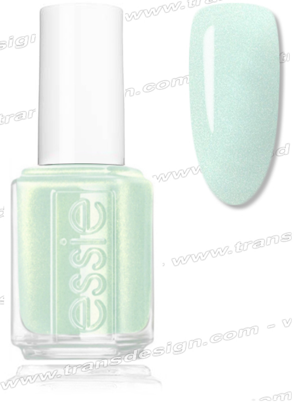 Easy nail art with Essie's Mint Candy Apple & Blanc — Darling Magpie